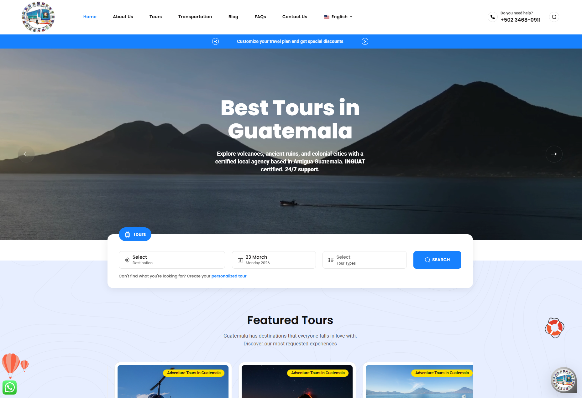 Cyman Travel agencia de viajes personalizada en Guatemala