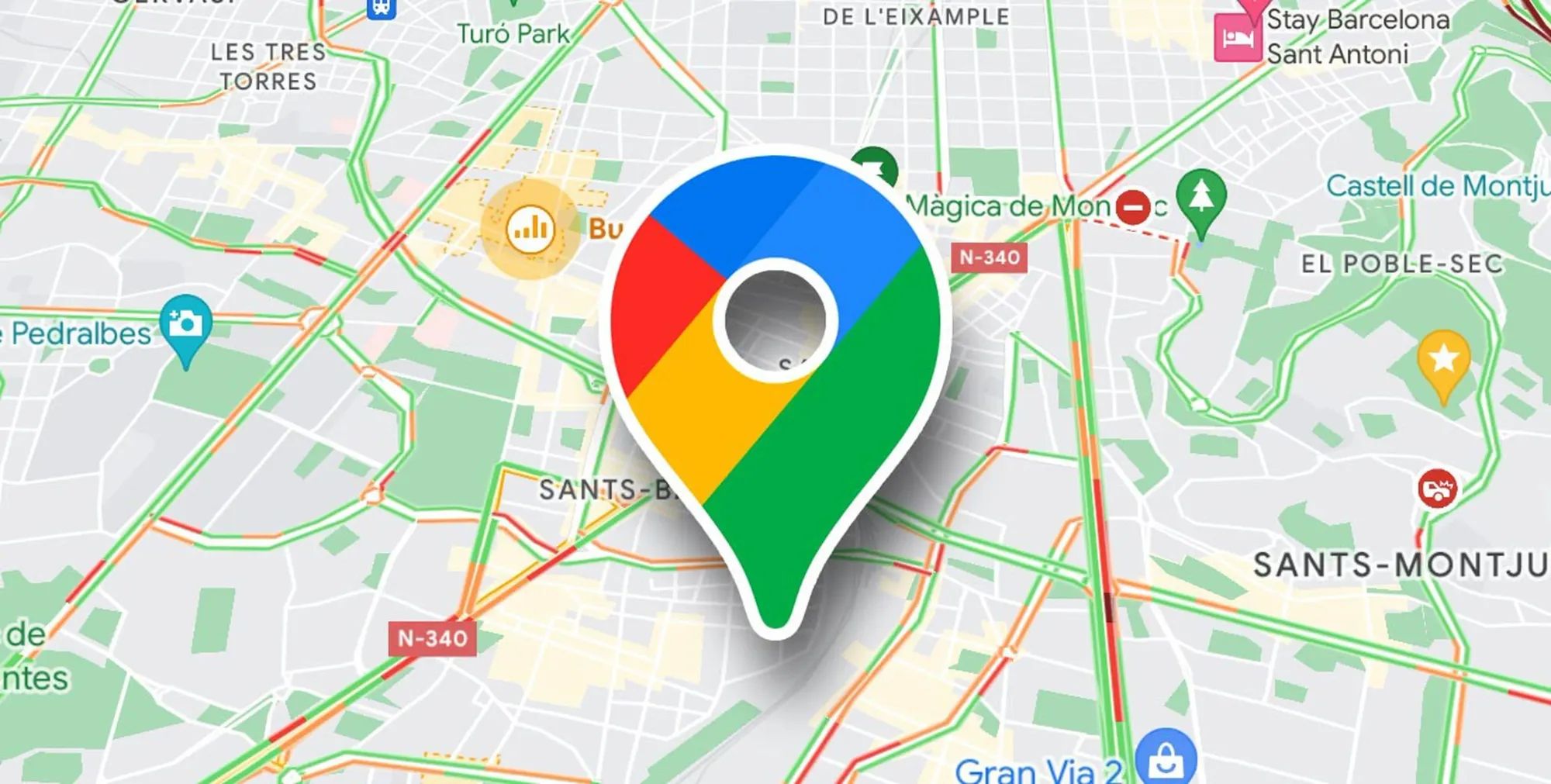 Resultados de Google Maps mostrando negocios locales en Guatemala