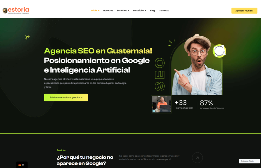 Cómo elegir una agencia SEO en Guatemala 2026 — guía honesta Estoria